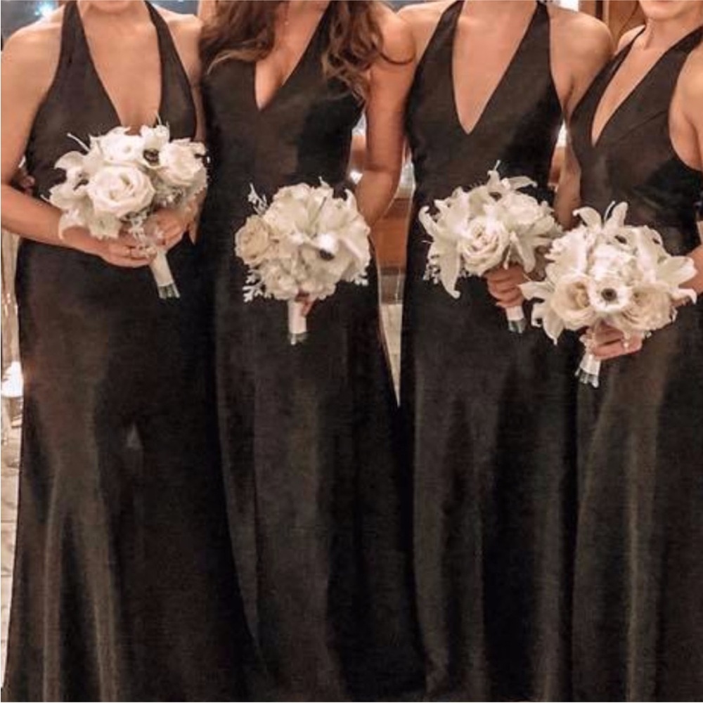 Black bridesmaids dress Jenny Yoo Corrine Bridesmaid Dress - Picture 10 of 11